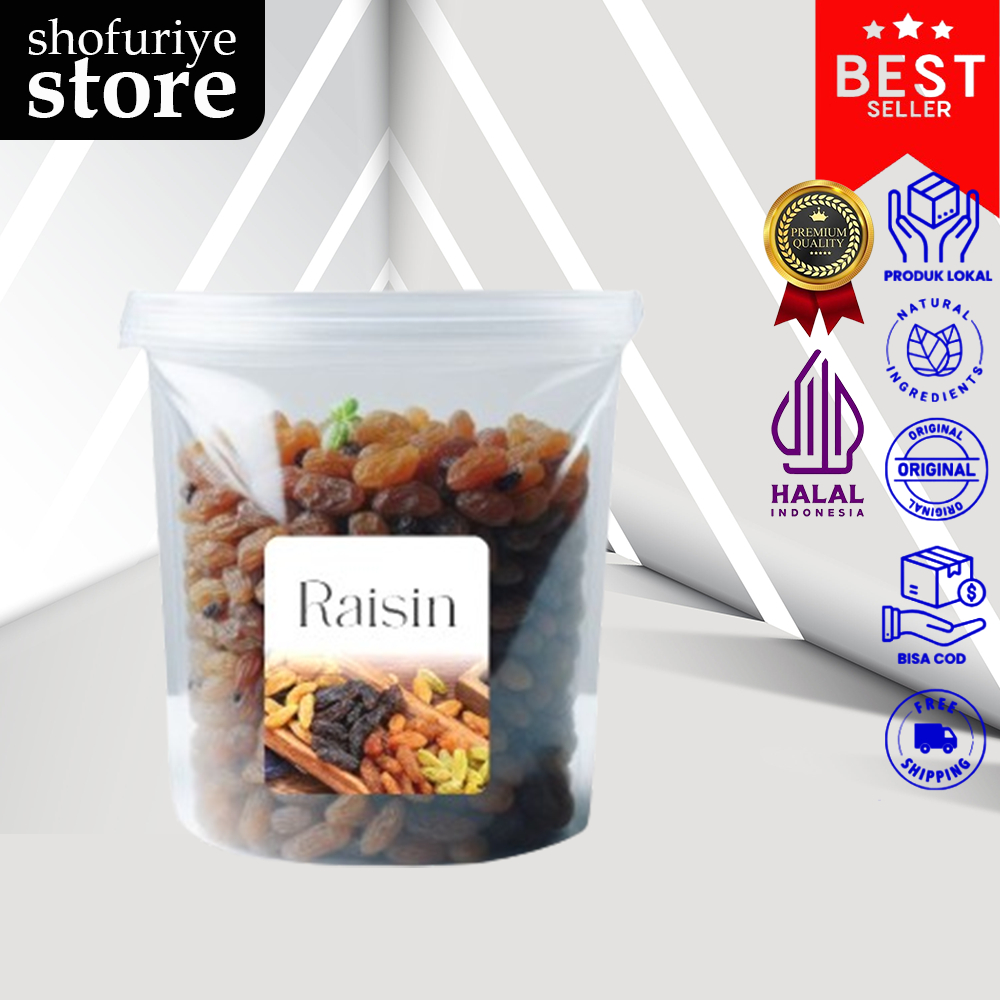

Kismis Arab Premium 500gr Raisin Oleh Oleh Haji Umroh