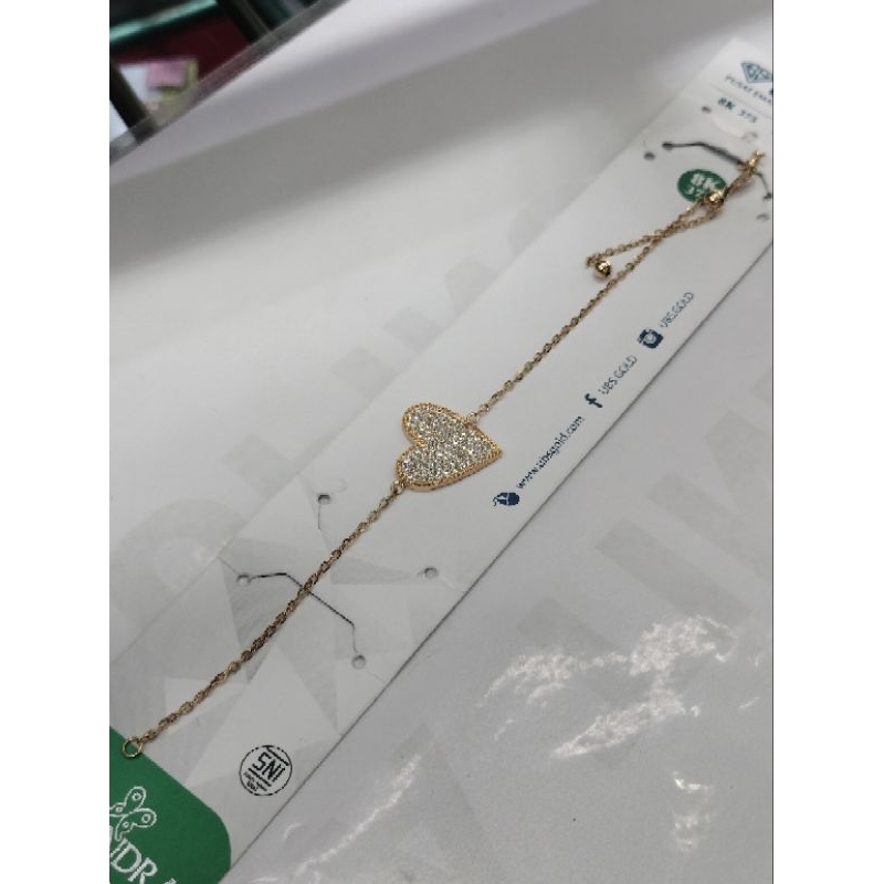 Gelang serut emas kadar 375(8K)