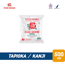 

Tepung Tapioka Rose Brand 500 Gr/Tepung Kanji/Ecer 1 pcs