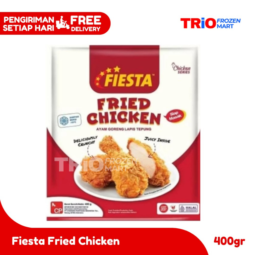 

FIESTA FRIED CHICKEN Ayam Goreng 400GR