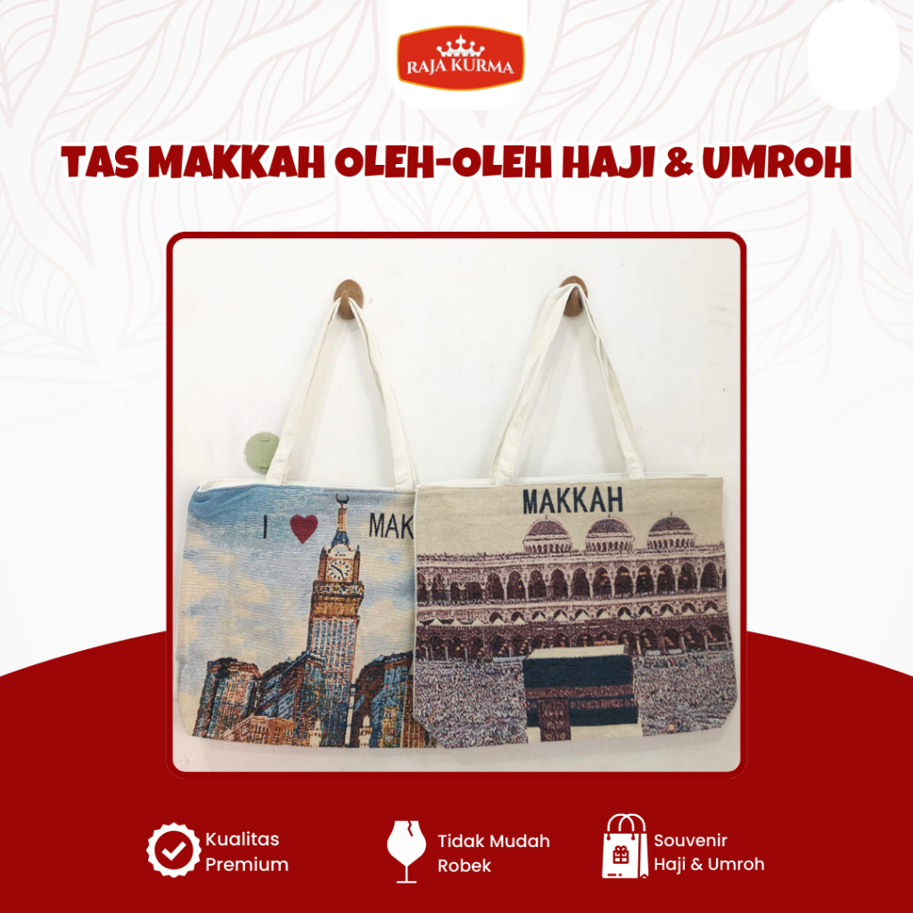 TAS MEKKAH PREMIUM OLEH OLEH ARAB SAUDI / OLEH OLEH HAJI DAN UMROH