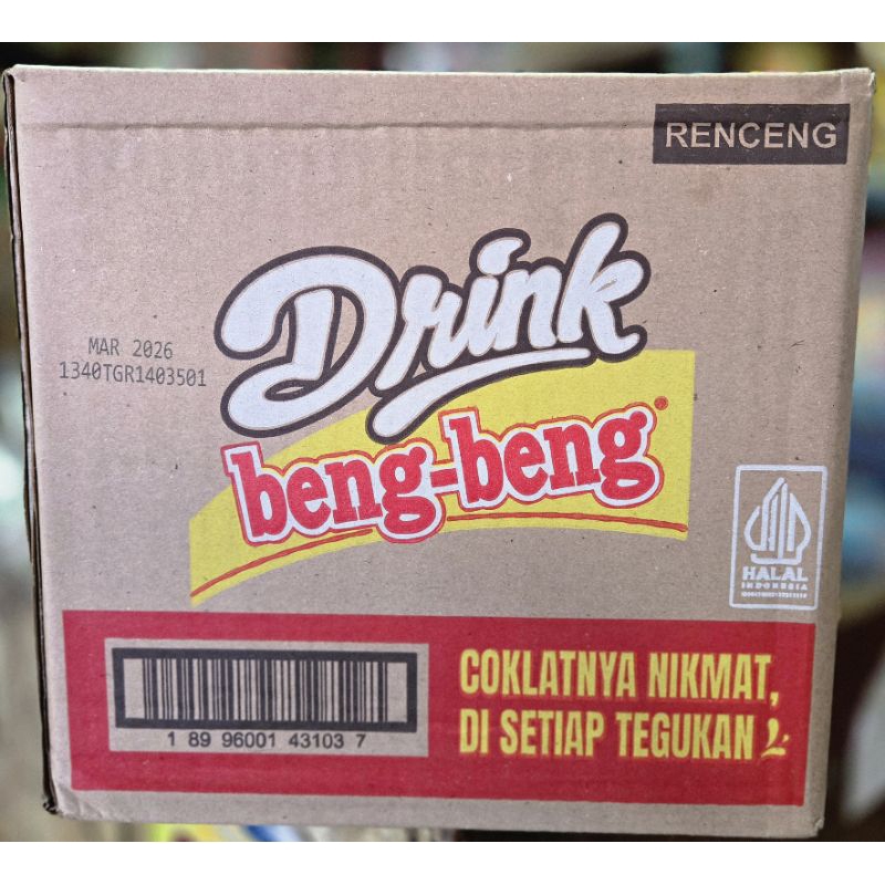 

Minuman cokelat bubuk dring beng beng perdus isi 8renceng x 10 sachet x 29g