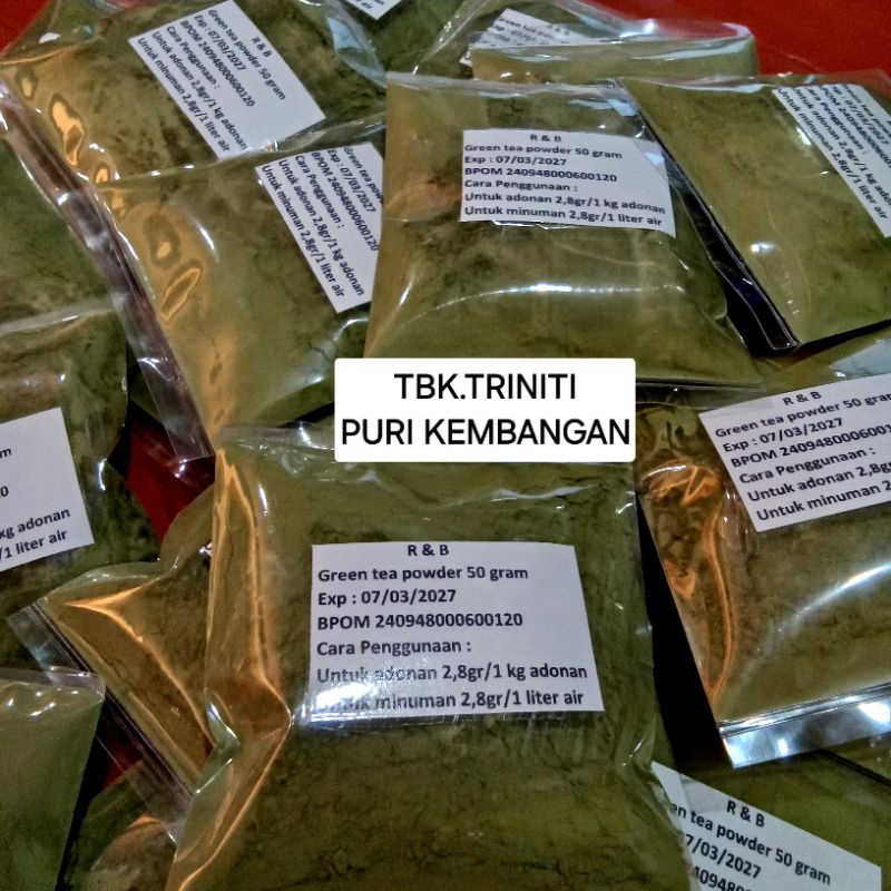 

Green Tea Bubuk/Matcha Bubuk Repack 50 Gram