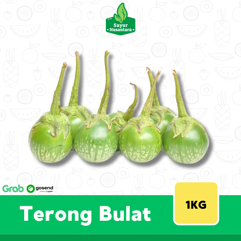 

Terong Bulat 1kg - Sayur Nusantara