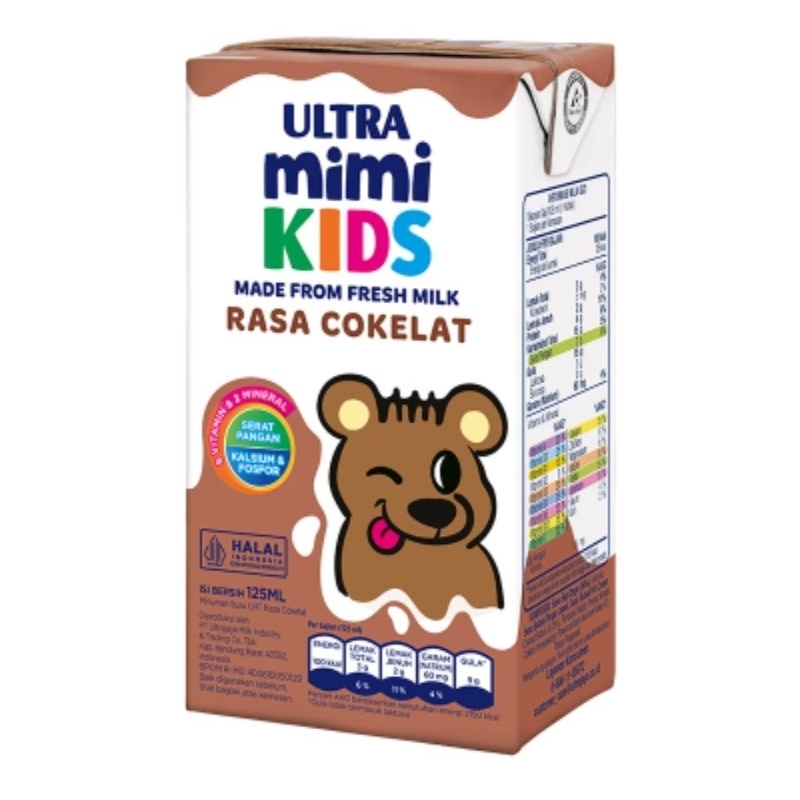 

Ultra Mimi Susu UHT Cokelat 125ml - Karton [40pcs]