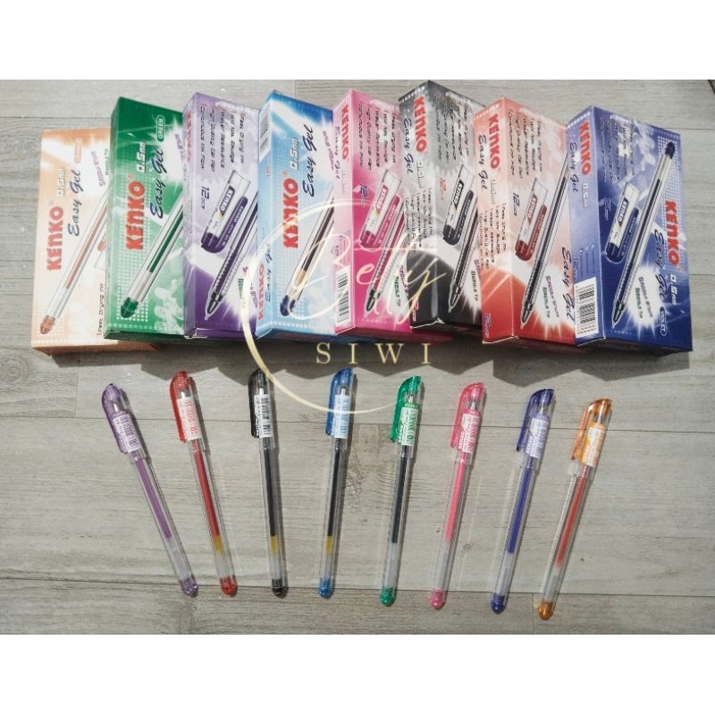 

[ECERAN]Pulpen KENKO Easy Gel 0.5mm
