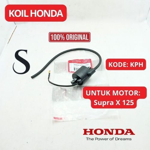 KOIL HONDA KODE KPH BERKUALITAS ORIGINAL ASLI Honda Motor Supra X 125 - KPH ORI BERGARANSI