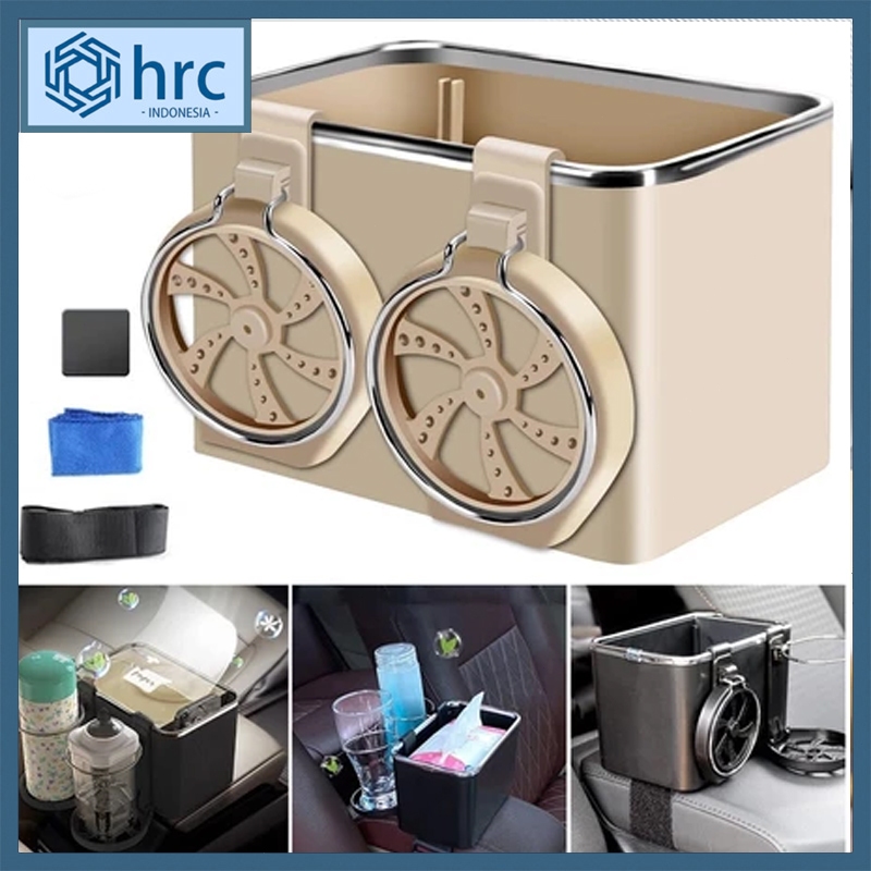 Car Seat Organizer Box Cup Holders Tempat Tisu Mobil Kotak Tisu MobilConsole Box Tisu Tempat Minuman
