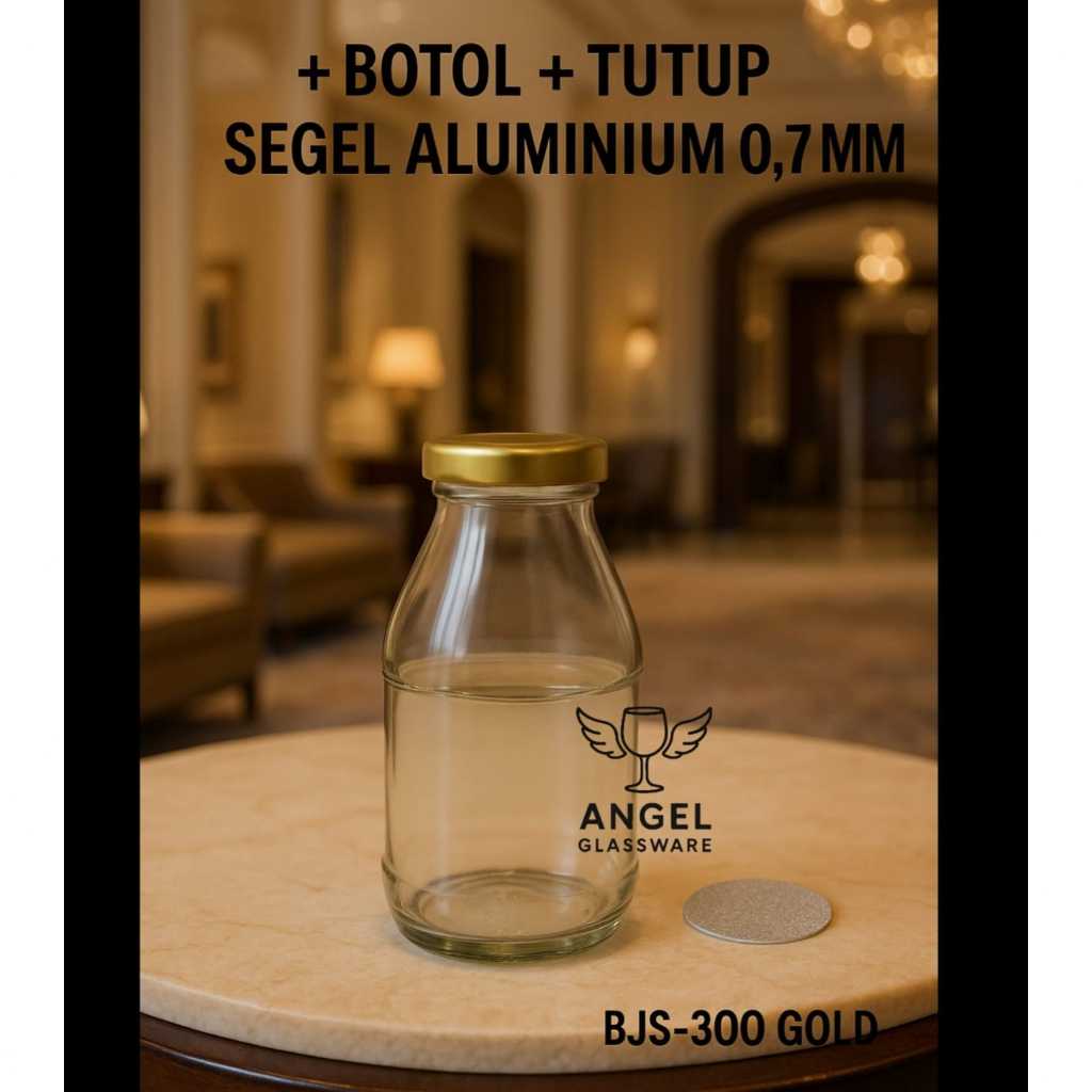 Botol Jus Kaca 300 ml | Botol Jus 300 ml