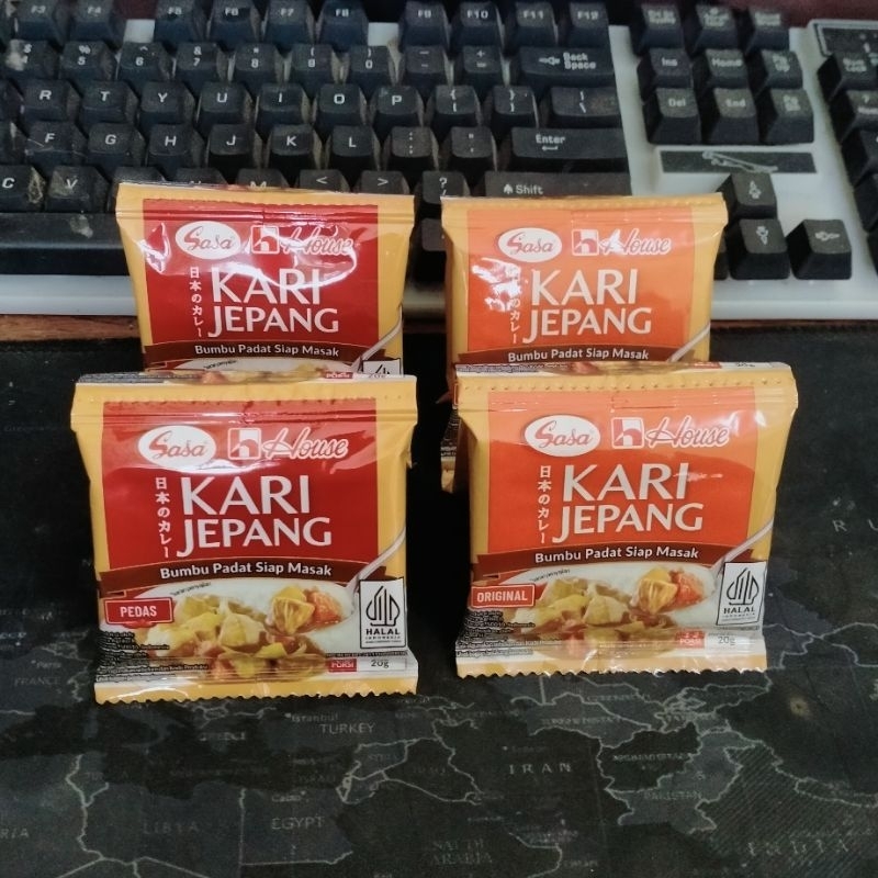 

Sasa House Kari Jepang 20gr x 4 Sachet / Sasa Bumbu