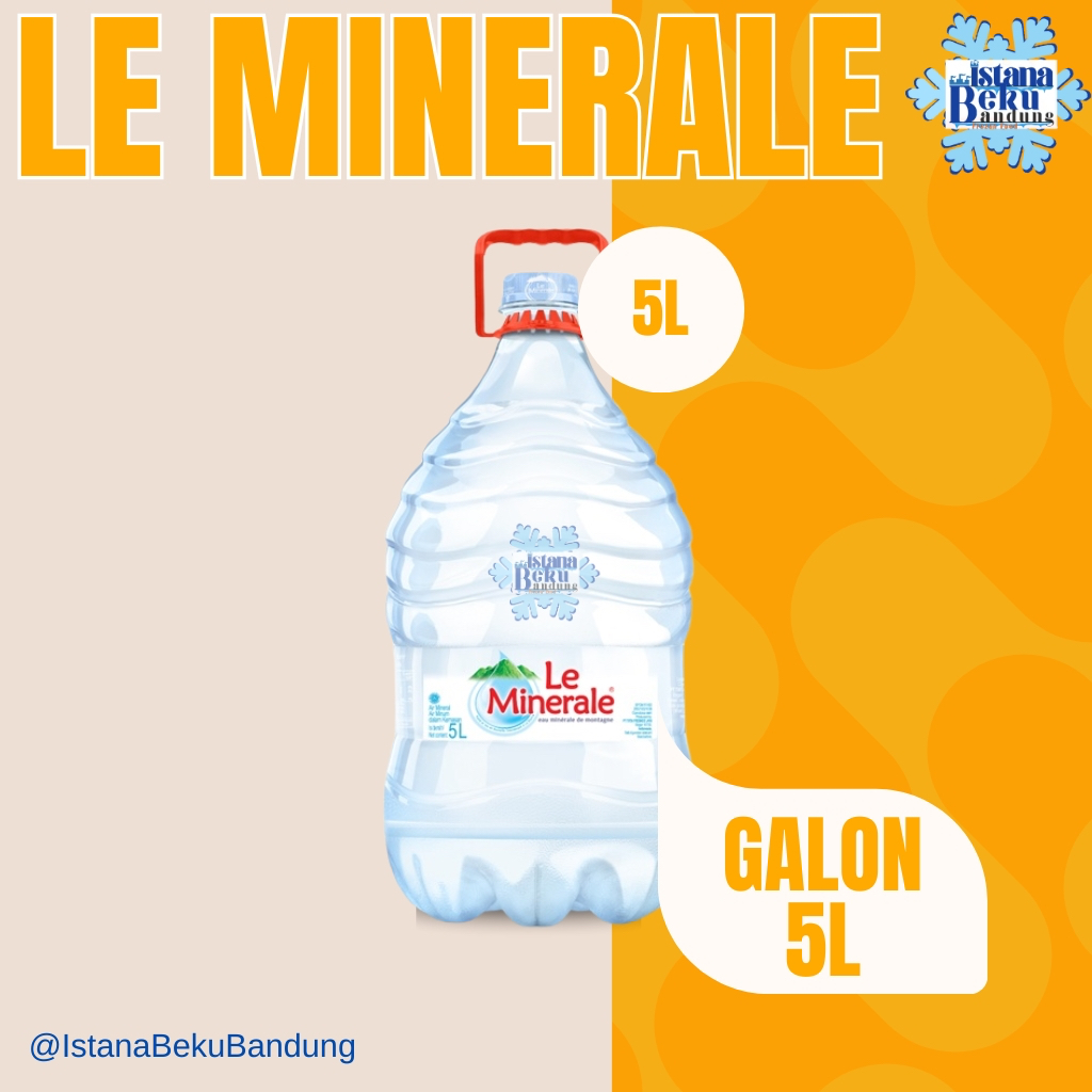 

Le Minerale Galon 5L