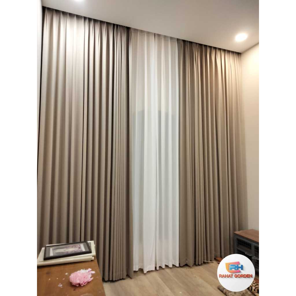 Gorden Black out 100% model rempel hotel bintang lima