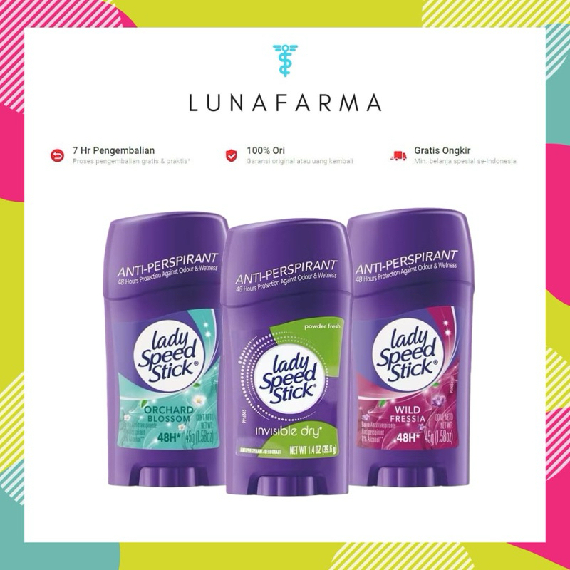 Lady Speed Stick Invisible Dry Antiperspirant Deodorant All Varian