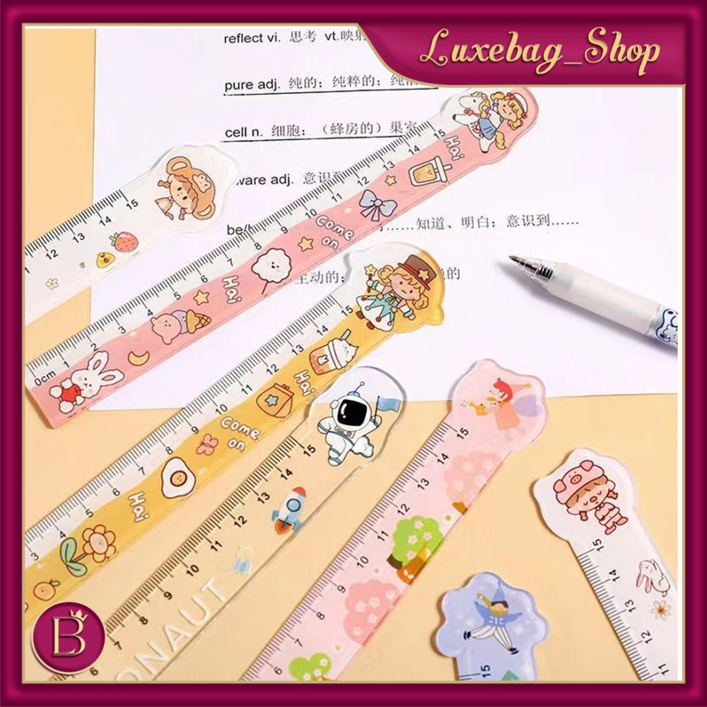 

LB Penggaris Lucu 15 Cm / Penggaris Plastik Funny Karakter / Penggaris Sekolah Kantor / Penggaris Bermotif Lucu S103