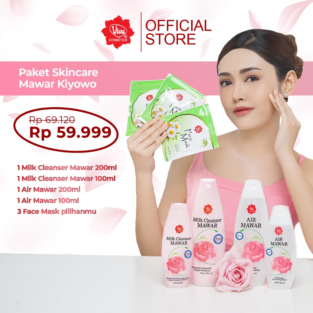 [ Bundles Package ] Viva Skincare Mawar Kiyowo