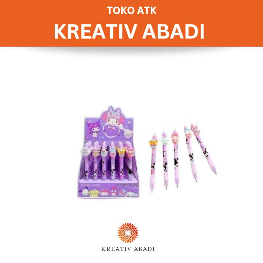 

Gel pen Bisa Hapus A206 Sanrio Characters
