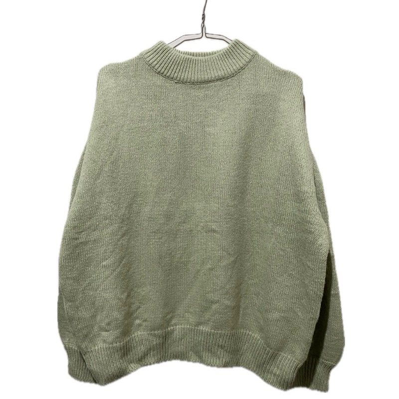 preloved sweater knit matcha green