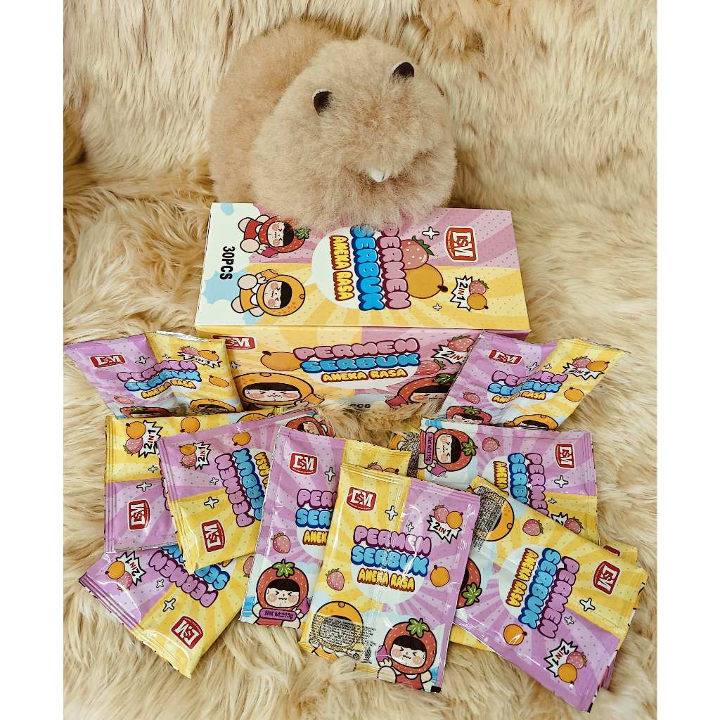 

DSM Permen Serbuk 2in1 Aneka Rasa,06 Pcs