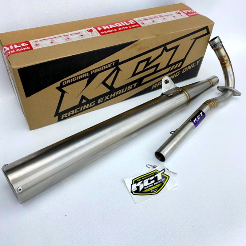 KNALPOT COSTUM HONDA WIN MESIN DAYTONA/SND190 ORIGINAL KCT RACING