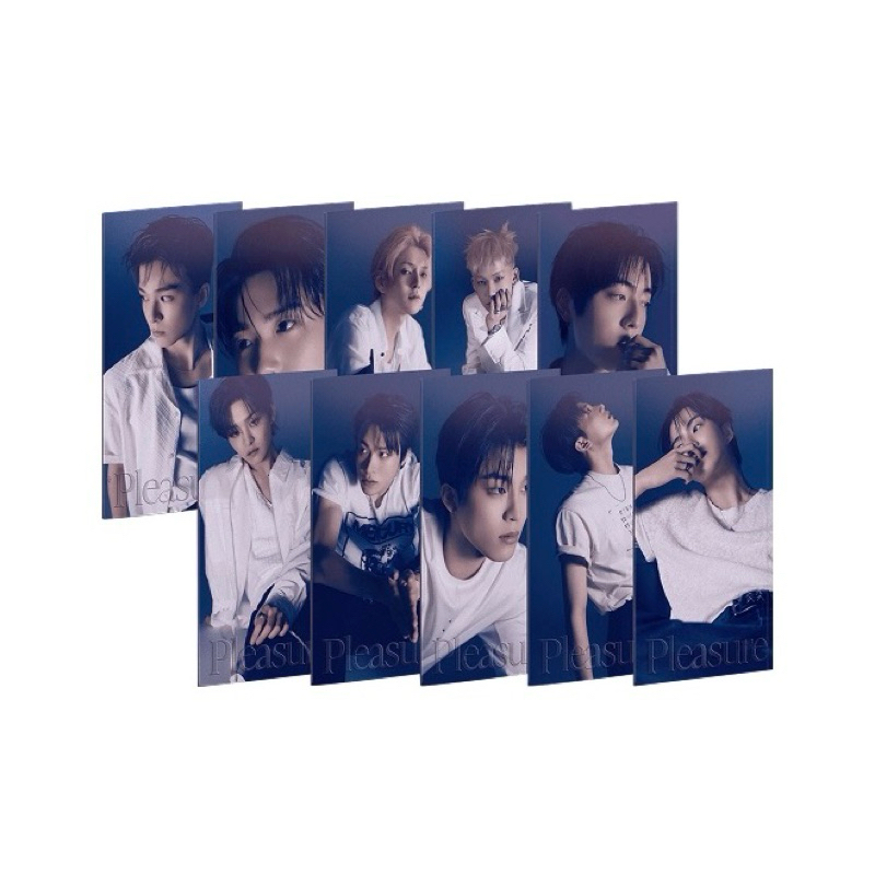 [READY] ALBUM TREASURE HYUNSUK PLEASURE DIGIPACK SEALED COVER SPECIAL MINI BLUE VER CHOI VERSION PC 