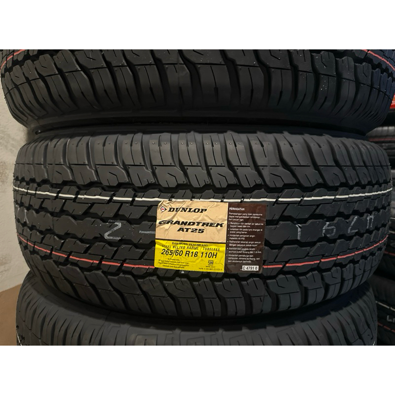 Ban Dunlop Grandtrek AT25 265/60/R18 All new Pajero Sport