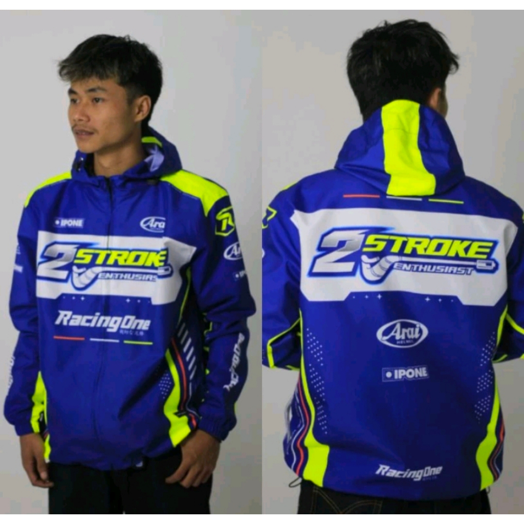 JAKET PARASUT RX KING RACING ONE Desain Full Printing