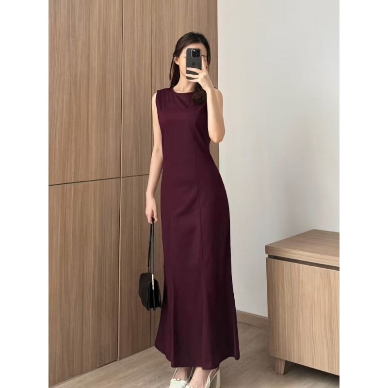 Afilla - Dress Korean Style,Dress Kasual,Dress Tanktop Jumbo