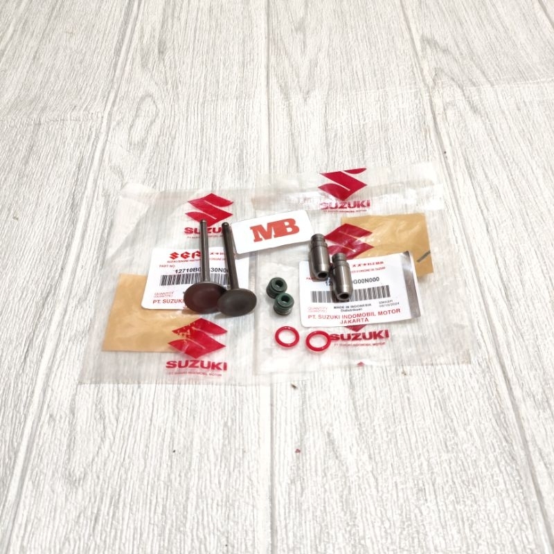 Bos botol klep + klep set + seal klep suzuki smash new smash lama smash titan shogun 110