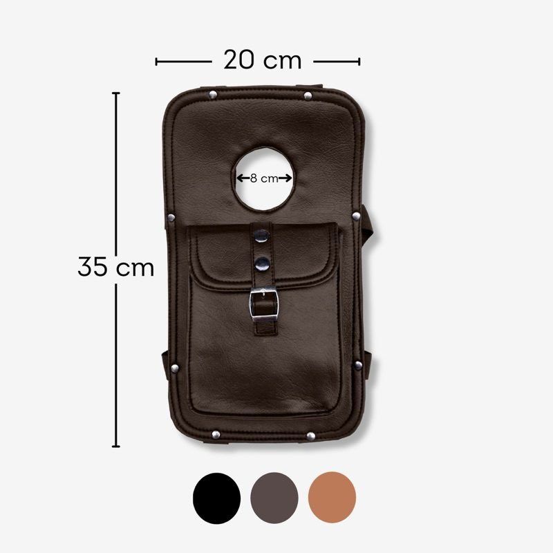 KLASIKUY - Model 09 : Tas Tangki Motor Klasik Custom Japstyle