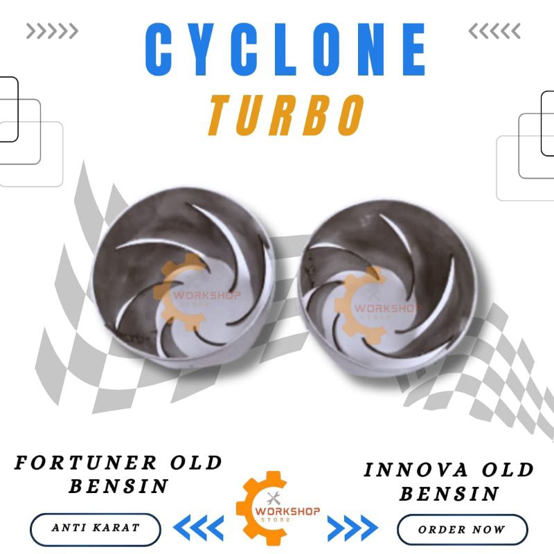Cyclone Turbo Innova old Fortuner old Bensin