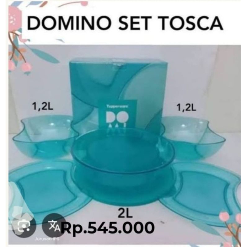 DOMINE SET TUPPERWARE ORIGINAL