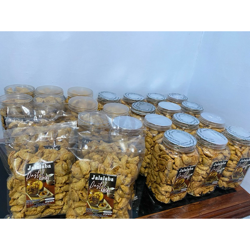 

Pastel mini jadul isi abon kemasan 500gram
