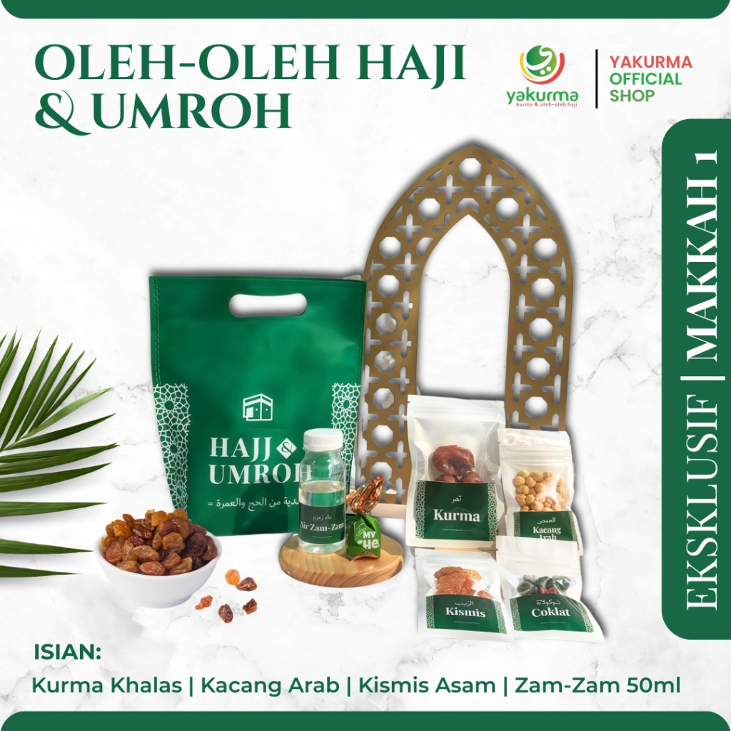

Paket Makkah & Madinah | Paket Oleh-Oleh Haji dan Umroh | Paket Eksklusif Goodie Bag Premium