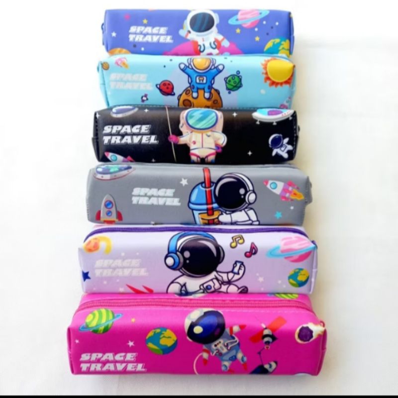

Tempat Pensil Kotak Pensil Mini Motif Karakter Astronot Lucu