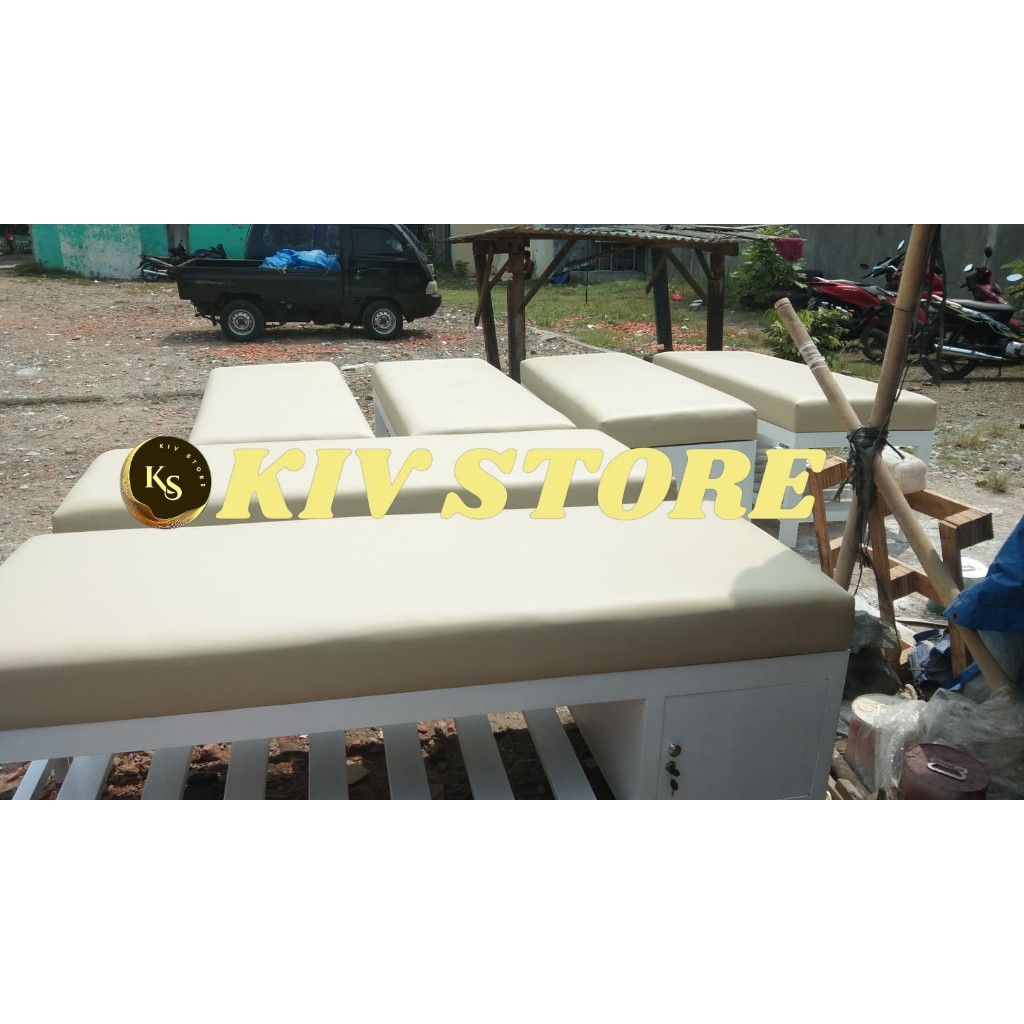 BED MASSAGE KAYU, BED FACIAL