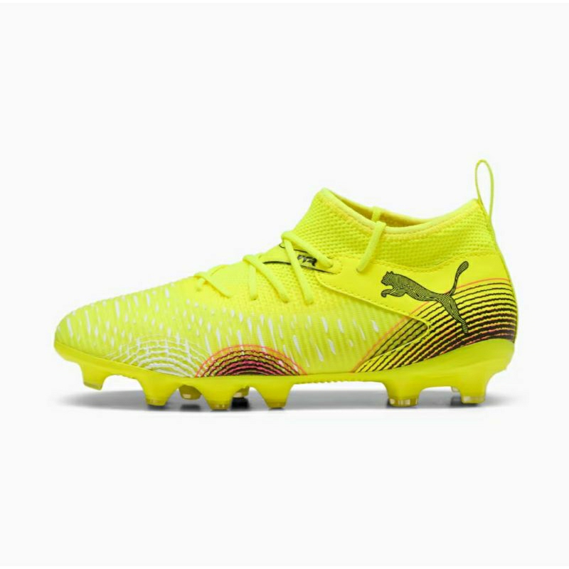 sepatu bola anak puma future 8 match fg jr yellow 10814303 original