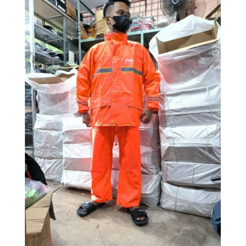 jas hujan Axio Proyek orange 882