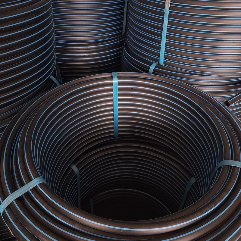 PIPA HDPE/SELANG AIR 1 inch pn 10 (100meter/roll)