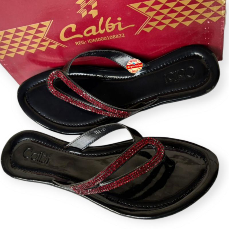 SANDAL CALBI TQE 47 merah