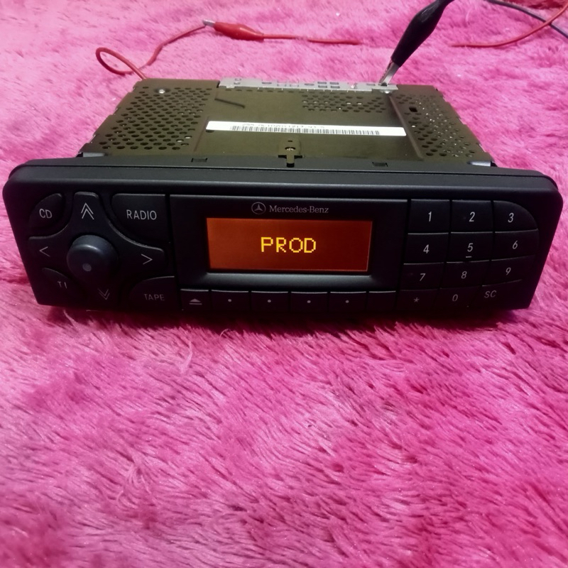 Head Unit Mercedes Benz W203 Singledin Ori Mercy