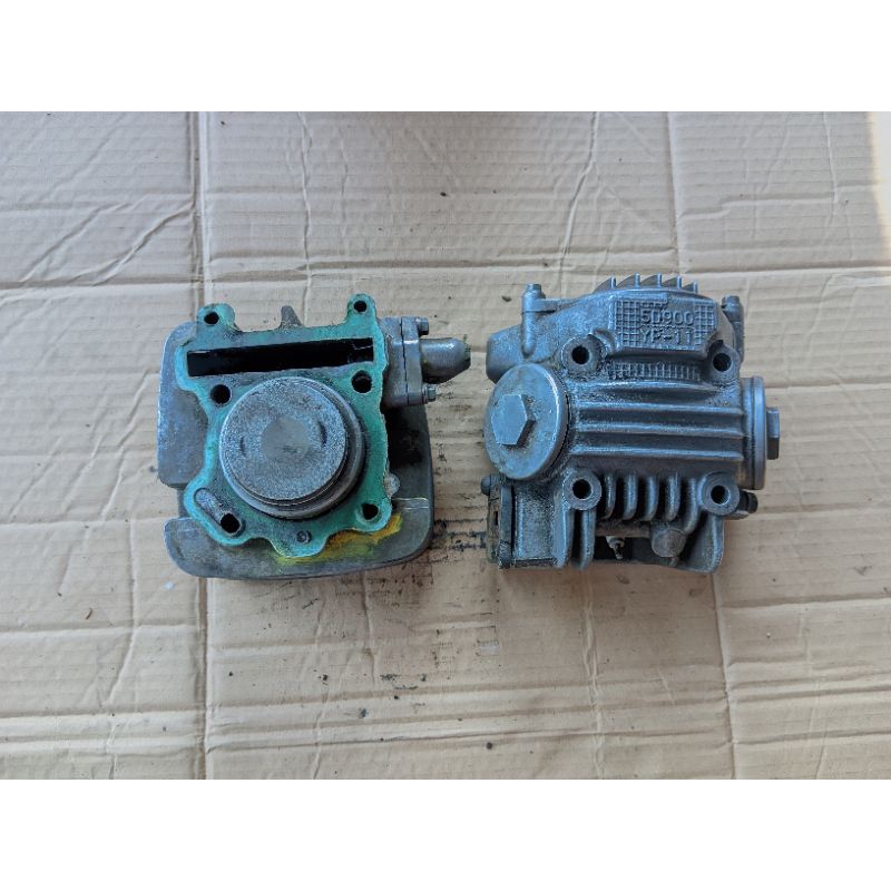 blok head blok klep set boring fulset Yamaha Jupiter z robot pnp Vega zr original cabutan