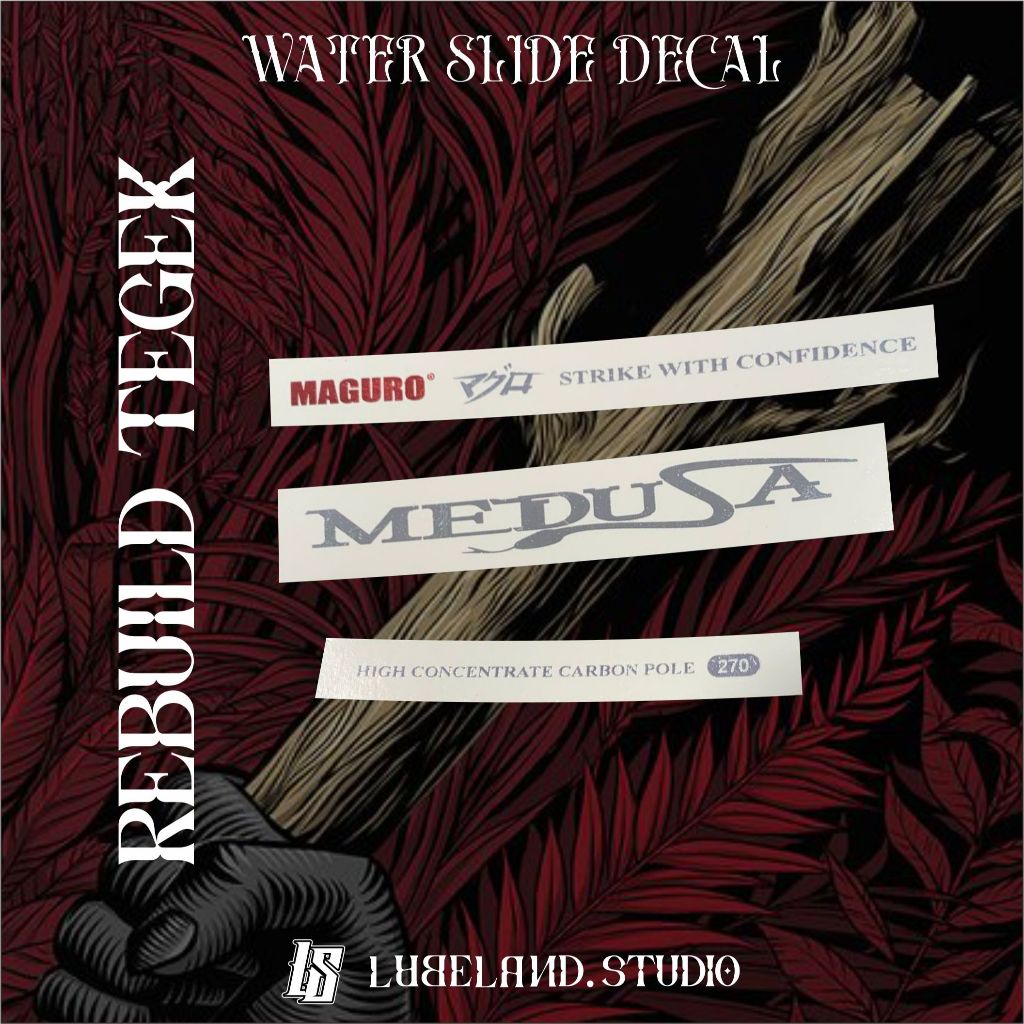 water slide decal tegek rebuild medusa