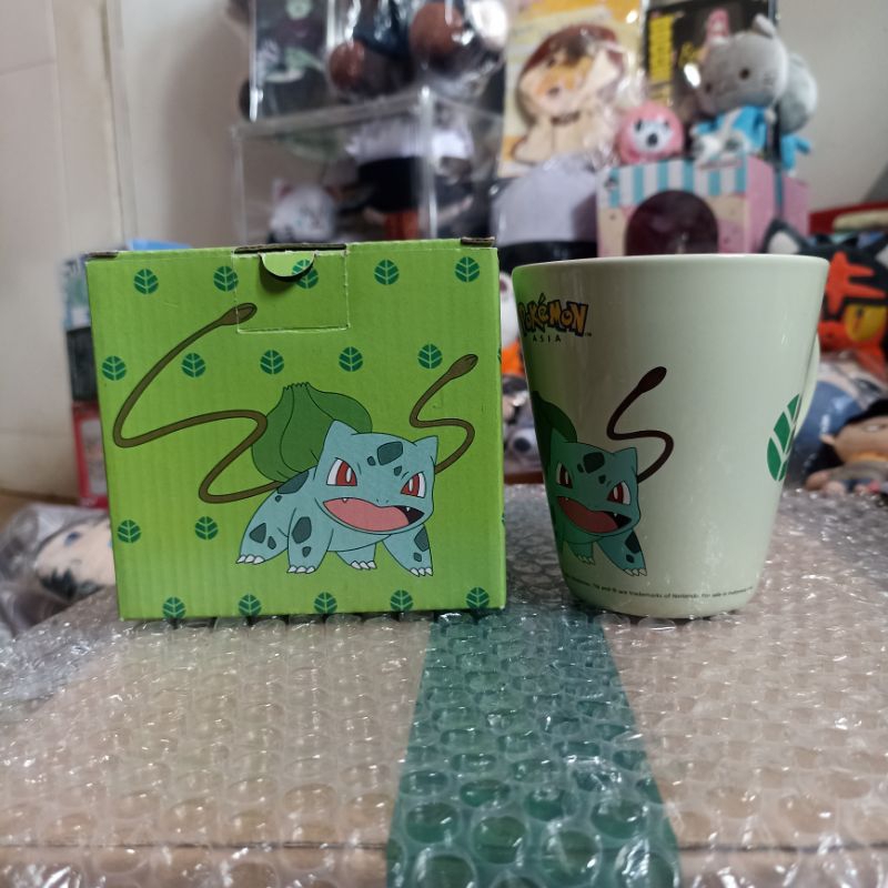 Mug Gelas Bulbasaur Pokemon Indomaret