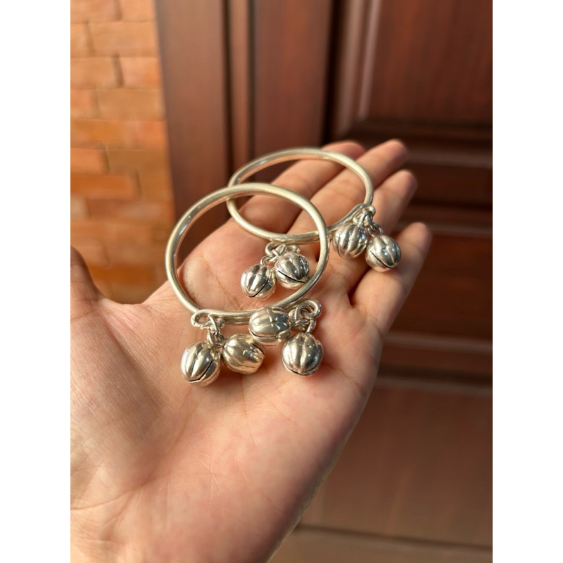 Gelang Perak Bali Tebal