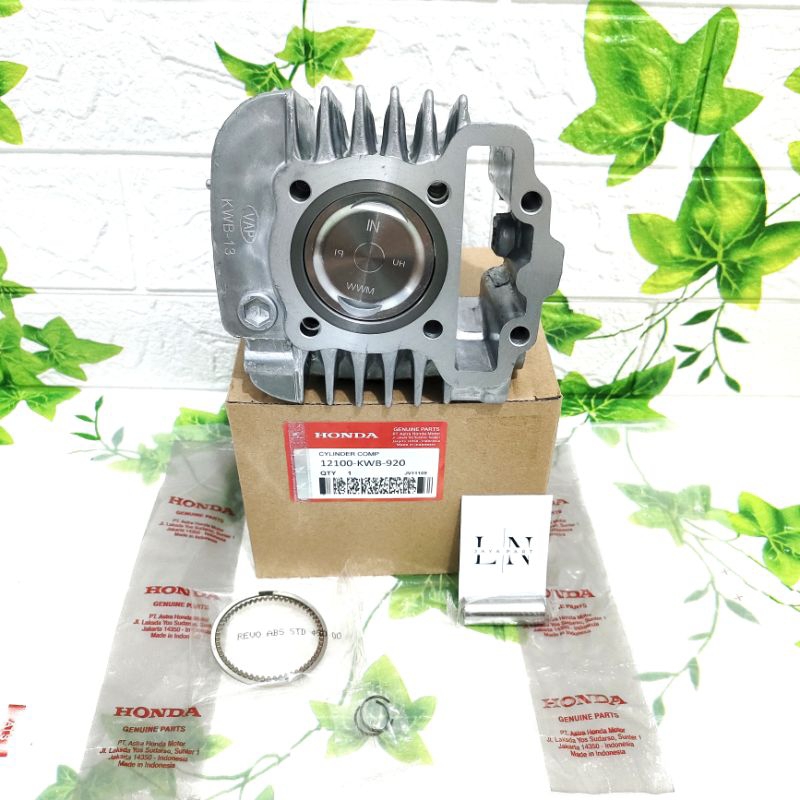 BLOK SEHER KWB SET KOMPLIT UNTUK MOTOR HONDA REVO ABSOLUTE,BLADE,REVO FIT