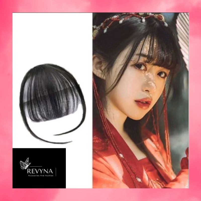 hairclip poni depan Poni palsu poni depan korea poni clip poni palsu / PONI TIPIS CLIP