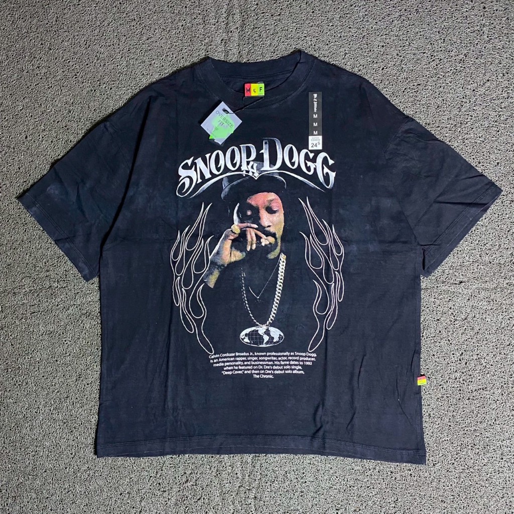 TSHIRT KAOS OVERSIZE SNOOP DOGG