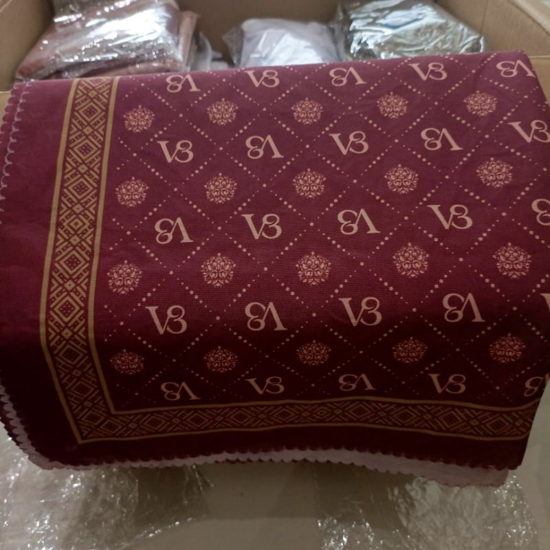 new bukan PL hijab v3 maroon/burgundy rijek minor