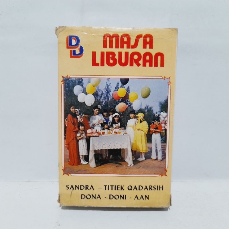 Kaset Masa Liburan - Sandra Titiek Qadarsih Dona Doni / Lagu Anak
