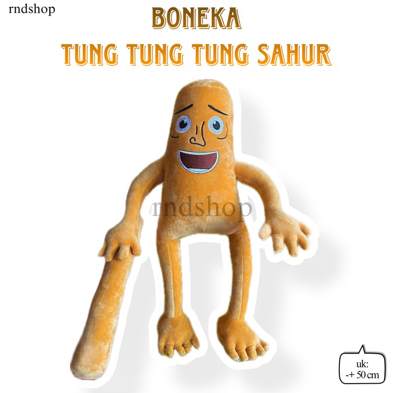 BONEKA TUNG-TUNG SAHUR / TUNG TUNG SAHUR / GAME TUNG-TUNG SAHUR / TUNG TUNG TUNG SAHUR
